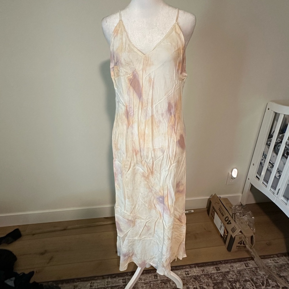 A New Day Pastel Tie-Dye Maxi Dress